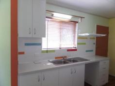 2 Joy St Cranbrook QLD 4814 Eco-friendly retreat in central Cranbrook! This
lovely family home set on a corner block is just a stones throw from
lovely parkland and Cranbrook Primary School and is a short drive or
bike ride to Stockland, JCU Uni, Hospital and Lavarack. Featuring
solar panels, solar hot water and a bore to water the garden this home
is bright and cheerful and designed to catch the breeze and enhance
tropical living. • 3 large bedrooms with built in robes • Fully air-conditioned • Bright and functional kitchen with stone benchtops and servery • Polished timber floor boards to lounge and dining area • Large front deck perfect for entertaining, overlooks lovely gardens • Single lock up carport as well as additional high clearance carport to the side of the house • Lovely paved alfresco area downstairs, perfect for weekend breakfast • Established gardens connected to an irrigation system run by the bore • Fully fenced and secure • Lovely quiet location close to school, parks, walking tracks etc • Solar panels as well as solar hot water – take advantage of no power bills or reduced power bills General Features Property Type: House Bedrooms: 3 Bathrooms: 1 Bond: $1,280 Indoor Features Living Areas: 1 Toilets: 1 Floorboards Broadband Internet Available Built-in Wardrobes Air Conditioning Outdoor Features Secure Parking Carport Spaces: 1 Garage Spaces: 1 Deck Courtyard Outdoor Entertaining Area Fully Fenced Eco Friendly Features Solar Panels Solar Hot Water Floorplans & Interactive Tours Details not provided