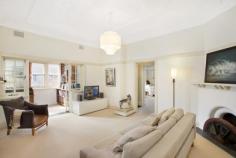 4/5 Albert Street Randwick NSW 2031 House-size in scale, this enormous two-level apartment has a rare combination of large rooms and beautiful views to Wedding Cake Island. It's not every day you come across a renovated apartment with such an abundance of space, original interior details, panoramic views and a garage. On the north-east corner of a security block of four apartments, it has open-plan sitting & dining rooms, 2 king-size bedrooms, a huge attic bedroom, 2 large sunrooms and a modern eat-in gas kitchen. Sunny and private, the property is in a quiet one-way street within easy walking distance of Randwick shopping centre. Ideal for families, it is within the Randwick Public School catchment area. Wide entrance foyer with coat closet Spacious interconnected sitting & dining rooms Modern eat-in gas kitchen with stone benchtops 2 king-size double bedrooms with b/in wardrobes Huge attic bedroom with media area & views 2 large sunrooms, hallway with linen cupboard Modern bathroom with bath & separate shower High patterned ceilings & cornices; picture rails Easy access to residents' laundry & lock up garage Within catchment area of Randwick Public School Walk to buses, shops, UNSW & Prince of Wales Hospital Minutes from Coogee & Clovelly beaches, Royal Randwick Racecourse, Centennial & Queens parks