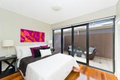 8//3 Hay Leichhardt NSW 2040 Created in a sophisticated contemporary style, this sensational security apartment features fresh sun-soaked interiors, sleek designer finishes and a smart two level layout. Perfectly positioned for enjoying the Leichhardt lifestyle, the home boasts a quiet central setting, just a moment’s stroll from Norton Street’s shops, cafes and renowned restaurants. One double bedroom with built-ins and large north-facing terrace Sleek modern bathroom, concealed laundry with clothes dryer Stylish upper level open plan living and dining room with sunny balcony Stone kitchen with Bosch dishwasher, Omega oven and gas cooktop Polished timber floors, security alarm, reverse-cycle air-conditioning Secure under cover car space, superb setting close to public transport Internal size approximately 45sqim plus balconies Outgoings pq approximately: Strata $820.00 Council $275.00 Water $174.00 Potential rental pw $500.00