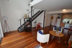  19/8-14 Brumby St Surry Hills NSW 2010 Fully Furnished Loft Style One Bedroom Apartment This over size large apartment in a security building,has it all / in the heart of Surry Hills, yet in a quiet street. Short stroll to City, Central Station, cafes and restaurants. The open plan lower level is bright and light with polished floorboards. It includes fully equipped modern kitchen and laundry, tastefully furnished living area with chaise converter for overnight visitor, study alcove complete with desk. This area opens to a private balcony with outdoor setting. Upstairs the large mezzanine bedroom with Queen bed, is fitted with walk in robe and luxury bathroom including bath. Suits couple or single. Inspection can be by appointment other than the opening time. Three months lease is acceptable. 