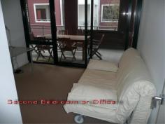 17/474 Murray St Perth WA 6000 Modern Fully Furnished & Equipped
DESCRIPTION Spacious
apartment with excellent furniture and equipment. Located in the heart
of the city walking distance to cafes, restaurants, theatres and maybe
even your workplace. Free Cat bus at the front door and train station
close by. ACCOMMODATION First floor, single level with living
that opens out onto a huge balcony, fantastic kitchen with big walk in
pantry, dining area, master bedroom with ensuite and walk in robe, main
bathroom and laundry with washing machine and clothes dryer, second
bedroom/study fitted with desk and sofa bed. Both bedrooms also open out
onto the balcony. This is a security building with remote intercom entry. It has its own parking bay in the lock up basement car park. AGENT'S COMMENTS The
minute you walk into this apartment you'll feel right at home and the
location is just so convenient. The design is spacious, free flowing and
very liveable. We are looking for suitable tenants who will appreciate
what this home has to offer, preferably for a 6 to 12 months lease but
this apartment will be available long