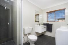 1/237 Cavendish Rd Coorparoo QLD 4151 Set in a well-maintained brick block with landscaped gardens, this property has a timeless neutral colour scheme and lots of natural light. The stunning kitchen has it all: stone benches, soft-closing drawers and stainless-steel appliances. The open living area opens directly to a sun-soaked balcony, which is perfect for enjoying a drink and the stunning Queensland climate. The two large bedrooms have ceiling fans, while the two bathrooms are finished with precision and feature splashback tiling and modern vanity units. With an internal laundry, single garage and security intercom, this property offers secure modern living in a central position within the sought-after five kilometre circle of Brisbane’s CBD. Inspect: Saturday, 23 August @ 11:30am RPD: Lot L1 on BUP12673 Rates: $273 per quarter Total Living Area: 86m2 Year Built: 1993 Rental Appraisal: $420 per week Body Corporate: $573 per quarter Sinking Fund Balance: $16,806 as at April 2014 Lots In Block: 6