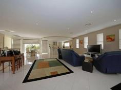 8/41 Mahogany Drive Pelican Waters Qld 4551 If you are looking for a special home with the wow factor, then look no further as this home is simply stunning. You are spoiled for choice to where to have your BBQs, coffees as there are multiple areas to do just that! There are five spacious bedrooms, three bedrooms with built-in wardrobes downstairs. Upstairs you will find the huge master with double shower in modern ensuite, walk-in wardrobe and balcony overlooking the golf course plus another bedroom with ensuite and balcony.