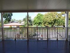 2 Joy St Cranbrook QLD 4814 Eco-friendly retreat in central Cranbrook! This
lovely family home set on a corner block is just a stones throw from
lovely parkland and Cranbrook Primary School and is a short drive or
bike ride to Stockland, JCU Uni, Hospital and Lavarack. Featuring
solar panels, solar hot water and a bore to water the garden this home
is bright and cheerful and designed to catch the breeze and enhance
tropical living. • 3 large bedrooms with built in robes • Fully air-conditioned • Bright and functional kitchen with stone benchtops and servery • Polished timber floor boards to lounge and dining area • Large front deck perfect for entertaining, overlooks lovely gardens • Single lock up carport as well as additional high clearance carport to the side of the house • Lovely paved alfresco area downstairs, perfect for weekend breakfast • Established gardens connected to an irrigation system run by the bore • Fully fenced and secure • Lovely quiet location close to school, parks, walking tracks etc • Solar panels as well as solar hot water – take advantage of no power bills or reduced power bills General Features Property Type: House Bedrooms: 3 Bathrooms: 1 Bond: $1,280 Indoor Features Living Areas: 1 Toilets: 1 Floorboards Broadband Internet Available Built-in Wardrobes Air Conditioning Outdoor Features Secure Parking Carport Spaces: 1 Garage Spaces: 1 Deck Courtyard Outdoor Entertaining Area Fully Fenced Eco Friendly Features Solar Panels Solar Hot Water Floorplans & Interactive Tours Details not provided