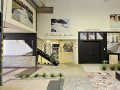 11/50 Howe Street, Osborne Park, WA 6017 THIS PROPERTY WILL PORTRAY YOUR BUSINESS WELL!! THIS IS THE PERFECT STARTER OFFICE/SHOWROOM/WAREHOUSE FOR A SMALL BUSINESS!! 432m2 - Total Building Area 84m2 - Office over 2 levels (good natural light) 192m2 - High Truss Warehouse 156m2 - Trade display and barbeque area (could be converted to ware-house if required) 595m2 Land Area (strata) - Very well landscaped 8 to 10 Car-bays onsite - Data-cabled - Large Kitchen break-out area. - Toilets, kitchen and shower - 3 phase power The
property is well located on Howe Street in Osborne Park which is well
known as one of the premier business and industrial precincts close to
the CBD. The Mitchell Freeway and CBD are easily accessed via multiple
freeway onramps that are close by. Close to Glendalough Railway Station as well as bus services that run along Scarborough Beach Rd and Hutton Street. THIS PROPERTY NEEDS AN INSPECTION TO APPRECIATE THE QUALITY CALL NOW TO ARRANGE