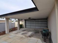 4 Iris Pl Yangebup WA 6164 Massive Workshop
Located on the ocean side of Yangebup close to the new
Beeliar Shopping Village, schools and transport this property must be
viewed to appreciate. Comprising 3 bedrooms, 1 bathroom, renovated
laundry, gallery kitchen overlooking the rear yard and large lounge and
dining. The property has fresh paint, new carpets and modern fixtures
and fittings. The bonus of this property is a massive 6m x 9m workshop
with concrete hardstand, power and own access. The rear yard is grassed
with a new Gabled Patio with paved entertaining area, enclosed double
carport with remote door and rear access and full rendering to the whole
house. Extras include, light and bright bathrooms and kitchen, reverse
cycle air conditioning to main living, electric boosted solar hot water,
large yard with low maintenance reticulated gardens, quiet location
plus much more.