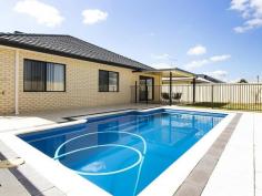 107 Sundowner Meander Banksia Grove WA 6031.Prepare to be wowed by this beautiful family home.
Ticking all
the boxes, this house is perfect for anyone looking to settle in a
convenient and quiet location. Built in 2009 and set on a 569sqm block;
this spacious property has it all.
Featuring, a master bedroom
with his & hers walk in robe, elegant feature wall, and a modern
double vanity ensuite. 3 double bedrooms with built in robes, beautiful
main bathroom with shower, bath and enclosed toilet.
You can also
tick off your list, a large open living area, spacious casual meals
area, open plan kitchen with plenty of cupboards and bench top space,
dishwasher and a great walk in pantry. Including, Separate dining room,
ducted evaporative air-conditioning system, and ample space for large
furnishings and comfort through out the home.
Inside floors for living and wet areas are tiled and easy to clean, while the bedrooms and lounge have plush carpet.
Outside
boasts a large tidy yard, including, a good size alfresco, low
maintenance grass area, an in-ground fibreglass, salt water swimming
pool, with solar blanket and creepy crawler – Fantastic for entertaining
family and friends!
With a home so spacious and plentiful; the list goes on...
• A great family layout with soft neutral walls and quality fittings
• Easy to clean laundry, linen cupboard
• Grass area for pets
• Low maintenance reticulated gardens
• Double lockup garage with side-back access and shoppers entry
• Alarm system
• Fully insulated
• Quiet Street
• Only a short distance away from bus stops, shops, parks and schools.
Get in quick, at this price, this gem won’t last.
