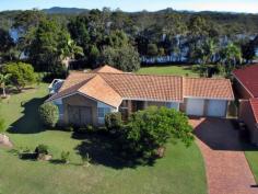 9 Olen Close Wooli NSW 2462
This quality built home right on the Wooli River is a must to
inspect. Well designed, the 2 living areas, kitchen, veranda and master
bedroom all have extensive river views.
The home features:
* 4 good sized bedrooms and 2 living areas
* 3 executive bathrooms (2 corner baths, 3 showers and 3 toilets)
* Full length paved undercover entertainment area
* Formal entry, spacious kitchen, carpet throughout lounge and bedrooms
* Double garage & established gardens
The land is level, fertile, private and priceless. Approximately 1008
sqm of pure riverfront land is yours for swimming, boating, fishing or
just relaxing and watching the water go by. Only one neighbour to the
west alongside the river and parkland reserve. At the end of a quiet
cu-de-sac this is comfortable, confident, commodity buying at its best.
For Sale
$695,000