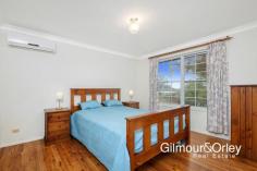 6 Brady Place KELLYVILLE NSW 2155 Set in a whisper-quiet cul-de-sac in the popular Village precinct, this comfortable home on a generous 698sqm presents a fabulous opportunity to secure a blue-ribbon address so convenient to quality schools, parks and transport. Supremely livable right now, but with ample scope to update and extend in future, the property features ample open plan living, fully equipped updated kitchen, three good-sized bedrooms with built-ins (master with walk-in robes and ensuite), a study, abundant storage and polished timber flooring throughout. The generous, child-friendly rear garden boasts a sun-drenched N/E orientation and presents a blank canvas for further landscaping with plenty of room for a pool if desired. There is potential for wide side access; while the double garage features dedicated workshop space. With the Village unquestionably one of Kellyville's best lifestyle propositions, don't miss this