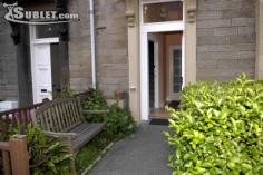 Coltbridge Ave Edinburgh, Midlothian EH12 6AH Immaculate 4-bedroom flat with open views available for long or short lets located in upmarket quiet friendly residential street, with free street parking 10 mins walk to City Centres West End. The flat has some outside space with a garden bench. This flat is fully furnished and well equipped with all usual mod cons: dishwasher, washer dryer, microwave, large fridge freezer, toaster, vacuum cleaner, ironing board and iron, TV with Freeview, DVD player, etc; towels, linen, crockery and other equipment for up to 8 people. This large double upper Victorian flat retains its original character with responsible open fireplaces and cornices, though it has been fully modernised with central heating and beautiful granite worktops in the kitchen and bathroom and expensive Amtico flooring. There is a large kitchen with window seat, separate dining and living rooms, and 4 bedrooms with 3 beds, a double bed and kingsize bed. Rental may be negotiable for longer stays or underoccupancy.