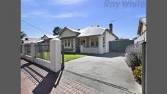 109 Hawker St Ridleyton SA 5008 Simply irresistible with its unique blend of original charm and
contemporary comforts, this quality extended bungalow has many updated
features throughout and includes many period details from the era
including lofty ceilings and polished timber floorboards. Enhanced by
its thriving city fringe location, only moments away from the local
reserve and shopping is just nearby, this immaculate home is a great
opportunity for young families or professional couples seeking to enter
this popular hub. Features of the home include; Pillared fence with automatic gates 3 huge bedrooms (main with new ensuite) Large lounge room with combustion heater Updated kitchen with stone tops, 900mm stainless steel cooker Big bathroom with gleaming porcelain tiles Single carport with drive thru access 700sqm approx allotment with north facing rear Large undercover entertainment area Huge rear yard for the kids to play The
renovation was completed just 8 years ago which included a full
re-wire, re-plumb & re-roofed. Other features include ducted reverse
cycle air conditioning, alarm, 3 phase power to the rear shed &
much more. All the hard work has been done and is ready for you to move straight in.