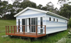 1659 Main Rd Nubeena TAS 7184 This virtually new holiday cabin (park home) is located in a quiet area, across the road from the beach. Offering an idyllic light and airy beach house feeling, lovely water views, one bedroom, Fujitsu heat pump, deck overlooking the water. Set on a large 1226m block which gives you plenty room for the boat and plenty of off street parking. Few homes enjoy such a privileged position and is less than a 2 minute walk to the shops.