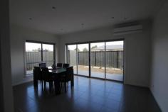 5 Moncrieff Parade Point Cook VIC 3030 MODERN TOWNHOUSE
3
2
1
This quality townhouse has been built with comfort and
practicality in mind. Downstairs you'll be impressed by the well sized
open plan kitchen/meals area with gas appliances, dishwasher and living
area which leads to the low maintenance courtyard, refrigerated split
system, powder room and internal access to the remote controlled single
garage . Upstairs with a sitting room, main bedroom with ensuite &
WIR, BIR to well sized bedrooms as well as central bathroom, this is one
that must be inspected to be appreciated. Within close proximity to
schools, shops, parks and transport, location is another benefit to this
home. This townhouse will tick all the boxes so call us now to arrange
an inspection.
Inspection Times
Inspect 7 days by appointment
Availability Date
NOW