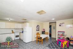 13 Lancaster Place Maddington WA 6109 ou're invited to our HOME OPEN this coming SUNDAY from 3:20-4:00PM. Sellers are on the move and want it sold so get your skates on and view this property before it's too late. Situated in a great spot and within close proximity to a host of desirable amenities including shops, schools, parks and public transport this location could not be more ideal! This outstanding property is set on a 527sqm block and offers 3 bedrooms, semi ensuite bathroom, formal lounge, meals/family including a central kitchen and separate laundry. While externally this property features a lock up carport with driveway access for several cars, wrap around patio, reticulated gardens, garden shed, a clothes line and plenty of room for kids to play. For more information or to register your interest in this property please contact Derick & Bev Pitt from THRIVE Real Estate on 0438 011 690.