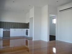 TH 3/121 Donald Street Brunswick East Vic 3057 This brand new townhouse showcasing eye catching contemporary design is sure to impress! Located
in the heart of Brunswick East, this property comprises two generous
bedrooms both with built-in robes and en-suite, a good sized study nook,
well-appointed kitchen and light-filled, open plan living/dining areas,
which open out to a great sized balcony. This combination providing for
the perfect recipe for entertaining! Additional features remote control
garage, split system heating/cooling, gas cooking, dishwasher and
separate laundry room. Superbly located near Lygon St, with
plenty of public transport options and cafes, restaurants, local
shopping and the Merri Creek Trail all within walking distance, this
property is sure to be snatched up quickly!