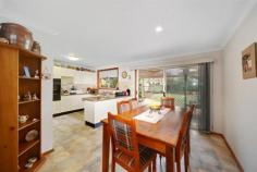 14 Westbourne Ave Thirlmere NSW 2572 Unique family home for dual living Set on 1000sq m of private, easy care grounds. This home is perfect for a family with in-laws. Also ideal for a family with big teenagers or a young couple who want their own space The main home comprises 3 bedrooms, main with walk-in robe and ensuite Spacious lounge room with built in bar and gas fire place, ideal for those cosy family get-togethers The lounge room also has a split system air conditioner The generous kitchen has a dishwasher and breakfast bar + a separate meals area. The main bathroom is 3 way Lovely pergola and BBQ area overlook the peaceful, leafy garden and backyard The second home has 2 bedrooms A full sized kitchen with breakfast bar and separate meals area The lounge room has a split system air conditioning unit and gas heating Bathroom + separate toilet Built in cupboards/ display cabinets are in both lounge rooms A garden shed and pond is included. Topping this brilliant home off is a double garage, double carport and rear access for safe storage of caravan or boat. Property: House Bedrooms: 5 Bathrooms: 3 Parking: 2 Land Size: 1000 Sqm Features: Barbecue Area Local Amenities: Schools Bus Service Shops Council: Wollondilly
