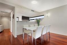 20/4 Mason St Newport VIC 3015 The Heart and the Hub of Newport
2
1
1
merely a concept. This contemporary apartment combines light,
style and luxury throughout with inviting spaces enhanced by a generous
balcony.
_security entrance, impressive foyer and lift access
_living/dining opens to the substantial balcony
_open plan kitchen includes Miele appliances
_2 bedrooms complemented by built-in robes
_central bathroom fitted and finished in style
_views over the streetscape and to the Westgate
_ground floor supermarket, stroll to the station