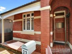 23 Phillip St Newtown NSW 2042 Web ID : 1725373 Price : AUCTION - RICHARD PERRY 0418 863 969 Property Type : House Sale : Auction Auction Date : Saturday 27th September 2014 Auction Time 4:15 PM Auction Place : ON-SITE Classic Federation Family Home 3 1 1 Richard Perry 0418 863 969 Quietly located in a classic street of period family homes, this full brick 3 bedroom house with rear lane access to a lock-up garage has been lovingly cared for within the same family for over 4 generations. Retaining timeless Federation detail throughout, this charming solid property's location is premium and with generously proportioned rooms, the opportunities are endless to capitalise on your investment. This family house displays: - yesteryear reception formal hallway, period archway - 3 bedrooms, high ornate ceilings, private & naturally lit - formal sitting room, fireplaces, sash borrowed light windows, picture rails - neat and original gas eat-in kitchen, internal laundry room - neat & tidy main bathroom with bathtub, separate lavatory - North facing rear yard with under house workshop/storage - lock-up garage located from rear lane access off Phillip Lane - bullnose awning front shaded balcony, tessellated tiles, cottage streetscape appeal - Underhouse Cellar/storage area Stroll to all of Newtown and Enmore's eclectic mix of cafes, restaurants and shops. Easy access to all public transport and private and public schools such as Newington College and the Newtown High School of the Performing Arts. An ideal opportunity to move in, enhance and enjoy a classic family home in a premium location, make sure you inspect! Richard Perry 0418 863 969 richardp@randw.com.au Property Features Close to TransportClose to ShopsClose to SchoolsTerrace/BalconyFormal LoungeSecure Parking