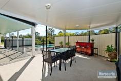123 Burgundy Drive Morayfield Qld 4506 * 6 CAR ACCOM * INGROUND POOL * Beautifully
presented and an absolute pleasure to offer this acreage property
(3274sqm) to the market. Offering: 4 bedrooms, ensuited main, lovely big
kitchen and living area overlooking the property and inground pool,
formal lounge and dining, air-conditioned, 5kW solar panels, 2 large
outdoor living areas, security screens, DLUG at the house plus shed plus
van carport = 6 car accom, town water plus 10,000 gallon tank plumbed
into house, garden shed, tinted windows (and still very light and airy),
fully fenced private yard with low maintenance gardens and great side
access for vans and trucks to the rear of the property. Fantastic
location as only a few minutes to local shops, school and train. The
original owners and have lovingly cared for this immaculate acreage
property but circumstances have changed and it's time to move on. Call
Gay to discuss further or visit the open homes. Land Size 3274 sqm Property Type Acreage/semi rural, House