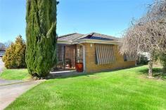 6/519 Drummond Street, Ballarat VIC 3350 Perfect Position
$209,000
This front unit of 6 is set back from the road making it quiet,
peaceful and as it is North facing, there is plenty of natural light. A
slate floor sunroom is the way in to the home and is a heavenly
environment for plants to thrive. The front door opens to a partitioned
area that then takes you into the spacious lounge that has large
windows, a gas heater, a ceiling fan and a split system. The dining and
kitchen are accessed from the lounge. The kitchen has solid timber
cupboards, a generous pantry and a gas stove. Both bedrooms have built
in robes, exterior awnings and easily accommodate double beds. The
central bathroom has a separate shower, bath and vanity. The laundry
area has terrific storage and leads to the small paved L shape secure
courtyard. This property has a single carport. Located on a bus route
and within easy access to schools.