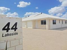 1/44 Lakeside Drive, EMERALD QLD 4720 PROPERTY DETAILS INSPECTION DETAILS AGENT DETAILS $276,000 Neg Property ID: 2658463 $15000 GREAT START GRANT First home owners are eligible for the governments $15,000 great start grant. This stylish quality unit features: - 2 bedrooms with built in robes - Ensuite to the main bedroom - Deluxe kitchen with stainless steel appliances - Split system A/C throughout - Spacious open plan living with quality fixtures throughout - Covered patio area & single lock up garage - Privacy fenced with unit 1 overlooking the lake HOUSE SIZE: 121 m2 Contact agent for details TOOLS » More Photos » Print a Brochure » Bookmark Property » View Bookmarks » Calculator » Email a Friend » Premium Tracker » View Map