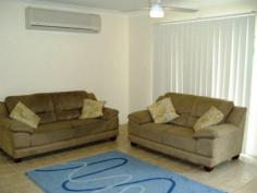 2/27 Kathleen Place Yamanto Qld 4305 3 BEDROOMS, BUILT-INS WITH FAN LIGHT COMBOS THROUGHOUT PROPERTY
* BATHROOM WITH SEPARATE TOILET
* AIR CONDITIONED IN LOUNGE
* GARAGE WITH LAUNDRY
* SEPARATE LOUNGE AND DINING
* LARGE KITCHEN WITH PLENTY OF CUPBOARD SPACE
* SECURITY SCREENS THROUGHOUT
* BACK YARD VERTICALS