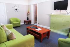 165 Lyons Road Drummoyne NSW 2047 Furnished Apartments Stay for 1 month plus. Weekly service, Cable & No Bills Ever. WINTER BONUS! BOOK TODAY AND CHOOSE YOUR $50 GIFT CARD. This Studio, 1 bathroom apartment is now available for rent. We currently have a few of these apartment options available so we are able to accept a booking for a check-in within the next 12 months. We provide, spacious and comfortable Sydney accommodation for up to six persons at less than the cost of a hotel room. We provide an alternative to Sydney's hotel accommodation and are suitable for short or extended stays. Staying in our Studio Apartment (serviced weekly) featuring kitchenette, laundry facilities & Foxtel. Rate inclusions: Fully Furnished residence Utility connections and all ongoing usage charges (water, gas & electricity) Kitchenette facilities Weekly clean included Furnished Apartment features: Kitchenette including: Microwave, Hot plate/stove top, Small fridge only (mini bar size), Dishwasher Fully Furnished Washer/Dryer combo unit 1 Queen Study Desk Carpet Air conditioning Non-smoking only Shower over bath TV General Features Property Type: Apartment Bedrooms: 1 Bathrooms: 1 Bond: $910 Allowances Furnished Indoor Features Dishwasher Air Conditioning Outdoor Features Garage Spaces: 1