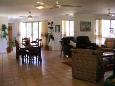 386 Jimbour Road The Palms QLD 4570 *Solid home on 1.1 acres *3 beds, 2 bath, built ins *Open plan kitch, living, dining *Double LUG, 2 x carports *Fully fenced, garden sheds FOR SALE: $375,000 Positioned high on just over 1 acre, this home has beautiful landscaped gardens, amazing views over The Palms area and so close to town. * Kingsize main bedroom with WIR & ensuite, ceiling fan & access to outside sitting area * 2nd and 3rd bedrooms with built ins and ceiling fans * Centrally positioned kitchen looking over outdoor entertaining area * Glorious open plan dining & lounge area, ceiling fans & wood heater * Main bathroom with shower and bath, separate toilet * Front and rear outdoor entertaining areas * Carport attached to home, 2-bay powered shed with attached carport * House yard fully fenced for the family pooch, 2 garden sheds