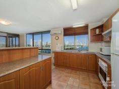 77 Brighton Parade Southport QLD 4215 Property ID: 105999906 Overview Land Size: Bedrooms: 2 Pricing: $439,000 Bathrooms: 2 Sale Format: Exclusive Garage: 1 **** UNDER CONTRACT **** *********************** RIVERFRONT POSITION. Rarely available, this East-South "Riverpoint" unit on Level 4 offers a spacious floor plan and spectacular water/city views from every living room. Superb by day and amazing by night, this panoramic vista is never to be built out and will quite simply take your breath away. Within a boutique "residential only" building of just 37 apartments you'll enjoy a CBD location where you can leave the car and easily walk to shopping centre, dining, tram and Broadwater. Whether for owner or investor, in this location - you could do no wrong. PROPERTY HIGHLIGHTS: • 2 Generous bedrooms with walk-in robe and built-in-robe • 2 Bathrooms (including ensuite to master) • Study nook • Secure basement car parking for 1 vehicle plus additional storage space and visitor parks • 2 Living areas including open plan lounge plus additional covered and enclosed balcony / sun room • A/C to main living • Swimming pool + BBQ area • Boardwalk and direct River Access • Boat ramp • Jetty with winch for Jetski • Brand new elevator to building • Modest body corporate (approx $88pw) • Formally rented for $450pw fully furnished with potential for increase with a few modern updates. • On site management and quiet resident community • This is a quality building with a timeless facade. Our owner has priced to sell and we welcome your inspection anytime by appointment or at scheduled open homes. Features Indoor Outdoor Security Eco Built in robes Spectacular view Secure building Large approx 125m2 Enclosed balcony Secure parking Updated kitchen Pool Ensuite to Main Riverfront position A/C Inspections Anytime by appointment