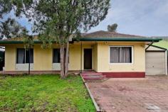 93 Hancock Rd Tea Tree Gully SA 5091 * 3 bedroom solid brick home priced for the first home buyer * Block size - 684 sq.m. * Equivalent main area - 112sq.m. * Separate entry with polished floor boards * Formal lounge & dining rooms * Spacious updated kitchen * Built in robes in 2 bedrooms * Ducted air conditioning * Large all weather entertaining area across the back of the home * Doulble length enclosed carport to single garage * 9m x 6m workshop * High front fence for privacy