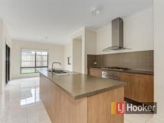 34 Flinders Park Dr Officer VIC 3809 A Wonderful Home For A LifestyleJoin the vibrant Arena community and enjoy the convenience of being less than 1km walk to the Cardinia Road train station as well as supermarkets, speciality shops and restaurants. This two storey home comprising 36 squares under roofline provides ample living space for the growing family. The ground floor opens to a formal lounge and theatre room with either of these living spaces offering flexibility for use as a large home office. A spacious, light filled open plan kitchen, family living and dining area opens onto a covered alfresco, ideal for year round entertaining. Large laundry & powder room service the ground floor, while there is ample under stair storage space. Upstairs incorporates four bedrooms, the master with walk in robe and ensuite, with a main bathroom on this level servicing the remaining bedrooms. An upstairs rumpus works perfectly as a childrens retreat/TV room, opening onto a balcony ideal to relax and enjoy lovely views over the Arena wetlands. The home is fitted with evaporative cooling and zoned ducted heating as well as a 1KW Solar PV System. Double garage has remote control and a low maintenance allotment offers scope for further landscaping. Adjacent parkland and ample walking tracks, wetlands area and playgrounds offers the lifestyle your family deserves.
