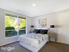  1/23 Waratah Ave The Basin VIC 3154 Easy Living, Sophisticated Interiors and a Resort-Like Ambience A
 quiet and idyllic setting, lush landscaped gardens and a modern entry 
make for an arresting first impression and set the scene aptly for the 
polished, newly renovated interiors within this impressive home. Downsizers
 and first homebuyers alike will be delighted by the myriad of chic 
touches and modern, functional appointments lavishly featured throughout
 this desirable abode. Vogue wall niches and floating floorboards 
enhance the inviting living area, and extend into a sizeable meals space
 overseen by the striking gourmet kitchen appointed with timber 
surfaces, mini orb accents, striking feature tiling, clever storage 
solutions and stainless-steel appliances. Three plushly carpeted 
bedrooms; two with mirrored robes including the master bedroom enjoying 
en suite-effect to the stunning bathroom boasting exquisite mosaic glass
 tiling, a separate bathtub, modern vanity and shower with rainfall 
showerhead. For those who love to entertain; French doors open out
 from the dining zone to a glorious deck sheltered under a gabled roof; 
vast in size and aesthetically pleasing with sunken rainforest-like 
gardens adding to the tropical, resort-like ambience, providing a 
secluded and tranquil place to dine alfresco or just enjoy. Notable
 benefits include ducted heating, a separate toilet and fitted laundry, 
storage shed, water tank and double garage on remote with access to the 
tidy courtyard. Positioned in the heart of The Basin, just a short
 distance to local village shopping and Alchester Shopping Centre, a 
choice of parklands, reserves and walking trails through the Ranges, 
highly regarded schools, bus transport and a close proximity to Boronia 
amenities. A home of low-maintenance ease, enviable interiors and 
comforts and an irresistible locale, what more could you need or want? 
Enquire today! Photo ID Required 