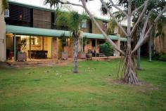 2/2 Tanner St Bargara QLD 4670 This townhouse is ABSOLUTELY AMAZING! The location is awe-inspiring.... this would have to be the best valued property around. HIGH QUALITY FEATURES INCLUDE: - Well appointed kitchen with views across the lovely green lawns and out to the Bargara Golf Course. - Outstanding gourmet kitchen with stainless steel appliances, large cupboard spaces and a pantry. It has an electic cook top and oven, together with a plumbed-in range hood and a brand new dishwasher. - Comfortable family room with cathedral timber ceilings, air conditioning, ceiling fan and very good carpets. - Modern dining area allowing an abundance of natural lighting. - 2 Generous sized bedrooms.... with golf course views, oversized built in robes, air conditioning, quality fans and carpets as well as outside adjustable louvers. - Two way bathroom upstairs with vanity, shower and loo. - Downstairs bathroom with shower. - Laundry with drying spaces inside and out. - Single car accommodation with built-in lockable storage and visitors parking. - Covered alfresco area overlooking golf course, ideal space to enjoy the summer breezes. - 1.5kW Solar electric system. - Situated in central Bargara, stroll to local cafes, shops, bars and golf course. Take pleasure in the stunning walkways, sandy beaches and magnificent family play areas....enjoy your life! Treat yourself today by calling Bruce Slater the exclusive agent and make an appointment to view your new investment. Property Details Bedrooms 2 Bathrooms 1 2 Way Bathrooms 1 Garages 1 Agent Name: Bruce Slater Phone: 07 4159 2356 Mobile: 0412 594 683