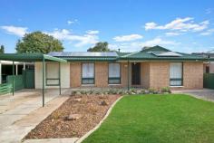 14 Cork St Salisbury Downs SA 5108 * Repainted home offering 3 bedrooms ( bedroom 3 is an external sleep-out) * Block size - 569 sq.m. * Equivalent Main area - 109 sq.m. * Formal lounge leading to office/computer room * Master bedroom has parent's retreat with mirrored robes * Modernised bathroom and toilet * Polished floorboards throughout the home * Ducted air conditioning and gas heating * Large covered outdoor entertaining area * 2.8kW solar array * Free standing carport * Secure rear yard with tool shed