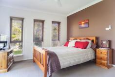19 FRAME DRIVE ABERMAIN NSW 2326 MODERN SANCTUARY - “The Willows” is a breathtaking property set on over half an acre - 3 year old McDonald Jones construction, stunning design - Three living spaces, one internal and two external, 9ft ceilings throughout - Open kitchen design with gas cook top, stainless appliances, island bench return, Caesar stone benches - Four good sized bedrooms, two have their own built in study nooks - Ducted air conditioning throughout and fans - Main & ensuite have Caesar stone benches, ensuite has double vanity - Laundry with external access - Established gardens and landscaping with beautiful trees for shade and kids to play - Double garage with internal & external access with extra room for storage - 6ft fencing surrounds property - Town water plus 10,000 ltr & 2000 ltr tanks - Outdoor living spaces provide excellent living and entertaining areas - Vehicle access to backyard and garden shed - So close to the Hunter Expressway, 30 minutes to Newcastle