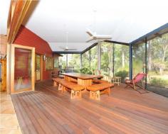 1240 Martin Road Mundaring, Mundaring WA 6073 A Haven in the Perth Hills Located on the South Western side of Mundaring and adjoining the Beelu National Park is Armorica, a swathe of pristine bush complimented by a country residence offering a retreat for the most discerning buyers. With no immediate neighbours, this 19 acre property enjoys the privacy and peace we come to the Hills hoping to achieve. The home is approximately 500sqm and provides extensive living amenities making the house suitable for the largest of families. Some of the features of this home are: * Solar passive architect designed * The home is approximately 40m in length to capture the optimum solar passive effect * Rammed earth internal feature walls which serve to stabilise the internal temperature in both summer and winter * Specially designed bay window ceilings for deep sun penetration in winter * All north facing windows have angled louvres to exclude sun in summer and allow deep penetration to the house in winter * 6 bedrooms, (4 with ensuites) 3 with private decks * A large private study with polished timber floors * Superb open plan living space connecting to an enclosed outdoor deck area * Large limestone open fireplace * An activity room away from the central area of the house * An open plan kitchen/family/meals area enjoying easy access to all points of the home * Ducted evaporative air conditioning to living areas * Reverse cycle air conditioning in 3 guest bedrooms, study and activity room * Twin solar hot water systems * Under floor heating in living areas and all bathrooms * A 20m lap pool with surrounding jarrah deck * Double garage with remote control door * Monitored security and fire alarm system with emergency lighting * A 6mx6m colour bond workshop which is also connected to the monitored security system * An automatic electric gate powered by an independent solar panel * Internal kangaroo proof fencing to protect the garden * The property is connected to mains water and has a 200,000 litre water tank which collects rainwater from the entire house roof area in winter * The property was operated successfully as a B&B by the current owners before they relocated overseas. The house was configured when built in compliance wth Shire requirements for a B&B activity. To arrange a private tour of this property, please call David Mattock on 0414 477674