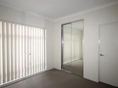 2 / 2 EDGECOMBE PASS, AVELEY WA 6069' This Brand new ready to be occupied Villa offers a central location to the infrastructure available in Aveley. Moments from the bus stop, adjacent to the medical centre and the vale town centre. Ideally suited to the young family or couple seeking a well-appointed lock and leave residence. The Master bedroom is accommodating with a funky ensuite design and extra depth within the robes. The main living areas are easy care tiled with carpet to the bedrooms. Set in a complex of seven villas with a rear access point and double lockup garage and store. For simple well-appointed no fuss living close to everything, this Villa is worthy of your inspection today.