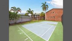 35/16 Old Common Road, Belgian Gardens, QLD 4810 SMART UNIT IN GREAT LOCATION This two bedroom, fully renovated ground level unit is a must to inspect for the astute investor or a future owner occupier. The unit features: A house sized kitchen which has been fully renovated to include extra cupboards, a dishwasher and pantry together with loads of bench space. The well proportioned, open plan living/dining area will easily accommodate a comfortable lounge and dining setting and also features an attractive timber vaulted ceiling. The spacious bedrooms which are both the same size, have built in wardrobes with one having access to the rear patio which backs onto bushland. The modern bathroom, with separate toilet, is combined with the laundry. The unit has modern tiles throughout the living areas and bathroom and split system air conditioners in the living areas and bedrooms. The well maintained complex features a swimming pool, half sized tennis court, squash court, laundromat and gym. Belgian Gardens is a sought after suburb close to The Strand and the beach lifestyle it offers. It is also close to the Townsville Airport, local shops and the restaurant and cafe life of the CBD. The unit has an excellent tenant who would like to stay and the low Body Corporate fees will appeal to any buyer. Please call the agent for your opportunity to view this great unit.