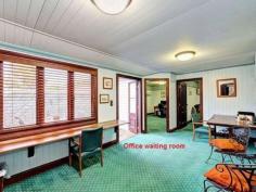 314 Bourbong St Bundaberg West QLD 4670 CALLING ALL PROFESSIONAL PEOPLE, HERITAGE QLDER WITH PROFESSIONAL OFFICES Looking
for a place of business or that perfect building you could adapted to a
particular profession and house the family, then this grand old lady is
the location. Built in 1894 by Robert Cran who emigrated from Scotland
and moved to Bundaberg to set up Millaquin Sugar Refinery in 1882.
Extensive renovations have been authentically carried out over time and
Bronwyn Innes a Local Architect which was involved with this signature
project. The style and design of this timber home reflects the
wealth and standing of the family that built this home with a special
feature ballroom which hosted many local balls. This north-facing home
has French doors, enclosed verandah, original hoop pine floors, red
cedar joinery, high ceilings, two working fireplaces, pool and four car
garage. An authentic extension on the western side of the building
served as an Accountancy Practice with entry reception, main office and
consulting room, the current design of the home could allow you further
rooms off this space for a larger business with a number of partners
such as a doctor's or solicitor's practice with 8 bitumen car parks plus
room for an additional 10 spaces if needed. The home totals 462sqm
(*approx.) a corner position covering 1662 square metres of prime real
estate in a location of significant development potential unprecedented
anywhere else in Bundaberg being surrounded by Hospitals, Specialist
Medical practices, radiology, Photo imaginings, chemists and high
vehical exposure with lots of off street parking. If you are
concerned about the price a property across the road a 2023SQM two
storey medical centre with underground car parking just sold 20/01/2014
for $8,300,000.00 and the owner has said that with a heritage listing
you can apply for access to government funding to assist you with the
maintenance of the property. For further information or to
arrange for a private viewing or to submit your interest contact
exclusive marketing agent John Pappalardo Property Snapshot Property Type: House Construction: Timber Land Area: 1,662 m2 Features: Built-In-Robes Ceiling Fans Close to schools Close to Transport Dining Room Ensuite Entertainment Area Established Gardens Extra Toilet Family Room Fenced Back Yard Formal Dining Room Formal Lounge Garden Shed Internal Access via Garage