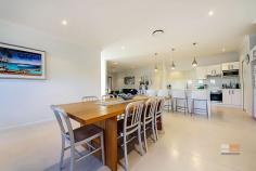38 Coachmans Close Sapphire Beach NSW 2450 Embracing an elevated outlook towards Hills Beach and incorporating two
levels, this 2 1/2 year old masterpiece awaits your inspection.
Designed to take advantage of the location, the home features five
bedrooms, two living areas and two outdoor undercover entertaining areas
including an elevated deck. The fifth bedroom could also be used as a
third living area or rumpus and enjoys its own bathroom. A designer
kitchen with stainless appliances and stone benches is the centerpiece
of the home. High ceilings and a modern decor add to the appeal as does
the reverse cycle ducted air conditioning. A home not to be missed in a
popular location north of Coffs Harbour.
Rates: $2,742pa (approx) - Land size: 601sqm (approx)