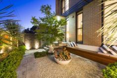 14/23 - 29 Hotham Road Gymea NSW 2227 Superior Design Impressive in its innovative design and superior quality, this exquisite four year old residence boasts generous proportions and a cleverly designed layout that flows seamlessly through to a sun washed rear entertaining courtyard. It is placed in a desirable enclave, only a short stroll to lively Gymea Village. High Points - Architecturally designed and crafted to superior standards - Interiors reveal stylish formal and informal living zones - Stone kitchen equipped with gas stainless steel Smeg appliances - Internal access to the oversized garage for two cars plus storage - Three double sized bedrooms, main complete with ensuite - Street access via the private landscaped garden oasis - Porcelain tiles throughout, internal laundry with 3rd W/C - Only a short stroll to lively Gymea Village and Hazelhurst Gallery