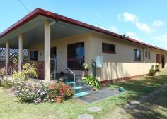 46 HOWE STREET INNISFAIL QLD 4860 3 bedrooms (2 massive in size with mirrored built in robes and air-conditioning) 1 huge bathroom with bathtub Freshly painted inside and outside Linen press Security screens throughout Tiled throughout Fans throughout Spacious kitchen with ample cupboard and bench space and pantry Split system air-conditioning to dining / loungeroom Front outdoor entertainment area Fully fenced 1214m2 yard Huge 4 bay lock up garage (still with room to move!) Large 2 bay carport at back of house (large enough to fit caravan and boat) Garden shed and greenhouse Lovely established and low maintenance gardens No rear neighbours Close to Innisfail town centre