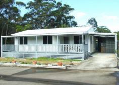 57 Racecourse Beach Village Street Bawley Point NSW 2539 Freshly painted, new carpet throughout, move in and just enjoy. Designed for our relaxing coastal lifestyle, this lovely 2 bedroom home has internal open plan living and great outside decks with a semi enclosed BBQ area. Includes carport, garden shed, BIRs to bedrooms, separate WC, leased land approx $120 per week, NO annual council rates. Safe, gated community