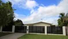 Gordonvale QLD, 4865 3 bedroom home with an additional 4 th room located at the back of the property with ensuite. Air conditioned living area open to kitchen compete with overhead cupboards, dishwasher and gas stove. All bedrooms air conditioned and have robes. Double remote gate keeps property secure. Long carport/open patio, large 3 bay shed with 2 roller doors. Large rear fenced yard also has a sand pit and large garden shed. Avail 01/10/2014. Pets Neg