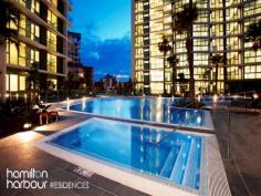 10905 8 Harbour Rd Hamilton Qld 4007 Situated in one of Brisbane's most desirable locations this apartment offers residents a unique tropical retreat, surrounded by top classes restaurants, entertainment venues. This property is just a short stroll from the Brisbane River, City Cat Transport, and bustling Portside wharf. The unit is situated on the 9th level over looking the tropical resort style pool and heated spa that form the centre peace of this complex.