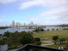 2 Aqua Street Southport Qld 4215 Stunning 2 bedroom apartment facing River and Mountains Uninterrupted views to Surfers Paradise Master bedroom with en-suite and built-in robe Open plan living/dining Modern functional kitchen with stainless steel appliances Functional media alcove Internal laundry Close to Australia Fair (10 minutes walk) and next to the Light Rail station.