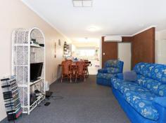 7/25 Lyndavale Dr Larapinta NT 0870 This well presented unit will help you break into the housing market! It is a good size unit in a small complex, single undercover car park at your front door and located back from the main road. Enter the home into the open plan living/dining area which has recently been painted. It features a large bay window which allows in an abundance of natural light. It features a split system air conditioner and carpeted living/dining and tiled kitchen. The kitchen is a very good size for a unit and has been designed with the chef in mind. The oven is centrally located with the sink and cupboards surrounding and only one or two steps away from everything. It has lots of cupboard space, a breakfast bar, and a near new oven. The window looks over the peaceful and private back courtyard. Away from the living/dining area is two large bedrooms both carpeted and both have built in robes. This home is a very comfortable size for a couple or even a couple with a child. The bathroom is neatly presented with a full size shower over bath arrangement. The toilet is completely separate too which is ideal for a young family or housemates sharing. Through the internal laundry you can access the back paved courtyard which is great for entertaining and a garden shed for that extra storage space you might need.