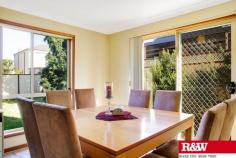 2/20 Blenheim Ave Rooty Hill NSW 2766 OPEN HOME SATURDAY 6TH SEPTEMBER AT 12.30PM TO 1.00PM * 3 Bedrooms with mirrored built in wardrobes * Separate lounge room with split air conditioning * Separate dining room * Electric cooking kitchen * Second toilet in laundry * Combined bathroom * Good sized courtyard * Side access * Single lock up garage * Currently leased at $370.00 per week * Ideal location close to King Abdul College