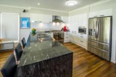 53 The Boulevarde Mullaway NSW 2456 Life on the Beach! An opportunity has arisen where both great home & awesome location have come together in the one complete package! This fantastic 4 year old home offers 4 bedrooms with the main bedroom featuring an en-suite and walk-in robe. All bedrooms are upstairs which also comprises the main bathroom and a study nook or small kids play zone. The downstairs area boasts an open plan kitchen, dining and living space and features stacker-sliding doors which open out to a beautiful covered entertaining or alfresco dining area. This area is the heart of the home and with its spotted gum hardwood floors, stone bench-tops and waterfall edge in the kitchen plus well landscaped gardens that bring 'the outside in', the feel is nothing short of relaxing. Complete with room for side access and an oversized single colourbond shed to the rear, this home sits directly across from the beach reserve and beautiful Mullaway Beach. General Features Property Type: House Bedrooms: 4 Bathrooms: 2 Land Size: 695 m² (approx) Outdoor Features Garage Spaces: 3