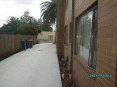 5/125 ANDERSON Albion Vic 3020 Burnham Real Estate is proud to present this freshly painted 1 bedroom
unit in a great location! Close to transport, shopping and schools, this
spacious property is tiled throughout, featuring large open plan
living, kitchen with electric stove, large bedroom with ajoining
bathroom, off street parking for 1 car. This property is a must see!